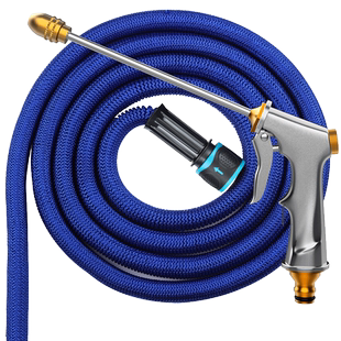 沿途高压洗车水枪抢神器家用伸缩水管软管喷头冲刷车浇花工具套装