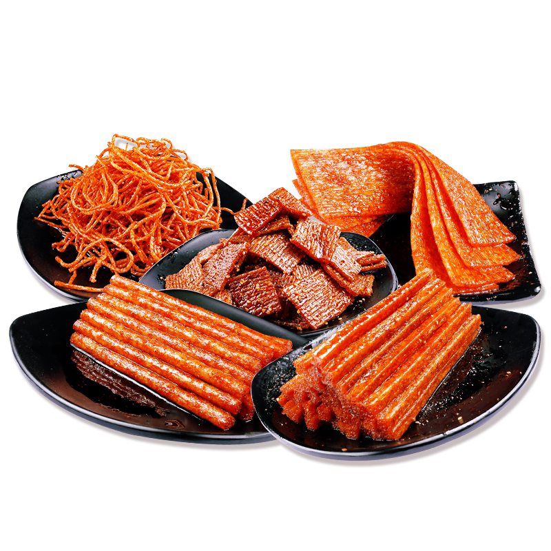 豆有味网红辣条麻辣零食大礼包湖南特产儿时怀旧休闲食品小吃辣片