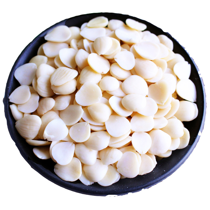 承德脱苦杏仁去皮干杏仁片光中北杏烘焙做茶豆浆露露原料