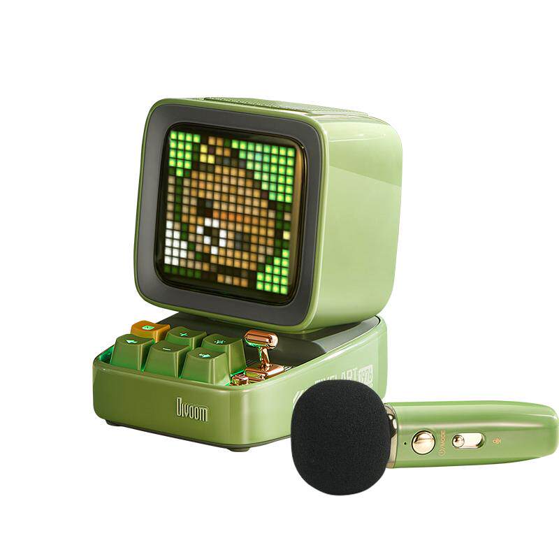 Divoom点音Ditoo蓝牙音箱K歌音响麦克风一体唱歌话筒情人节礼物女