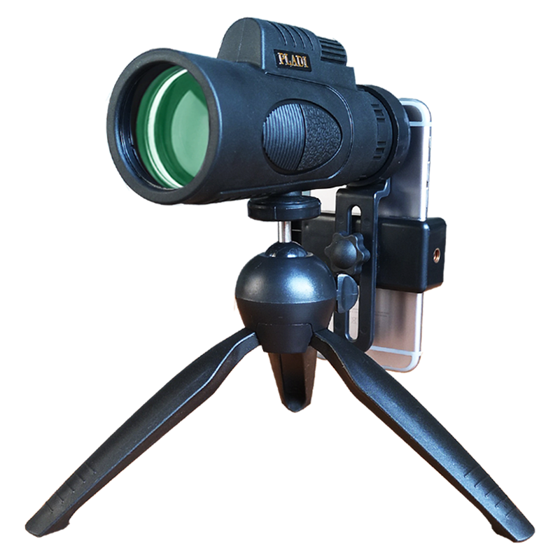 望远镜高倍高清夜视户外人体一万米单筒手机拍照演唱会便携望眼镜
