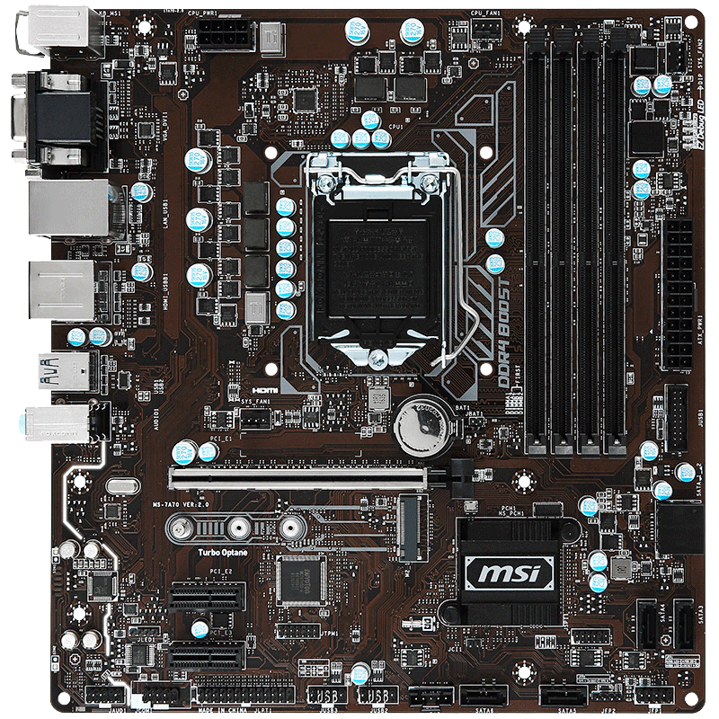 msi /微星b365m mortar迫击炮主板怎么样?为什么说质量好?