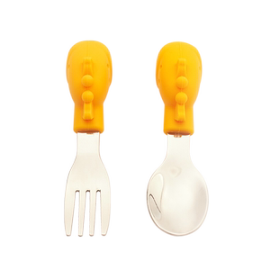 加拿大marcus不锈钢婴儿训练勺子