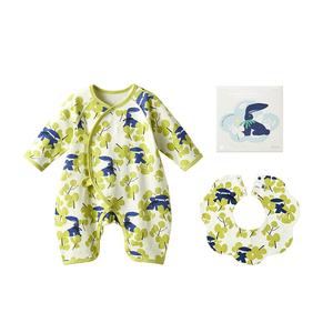 【孕媽有禮】babycare山茶花體驗(yàn)裝嬰兒寶寶連體衣新生兒見(jiàn)面禮