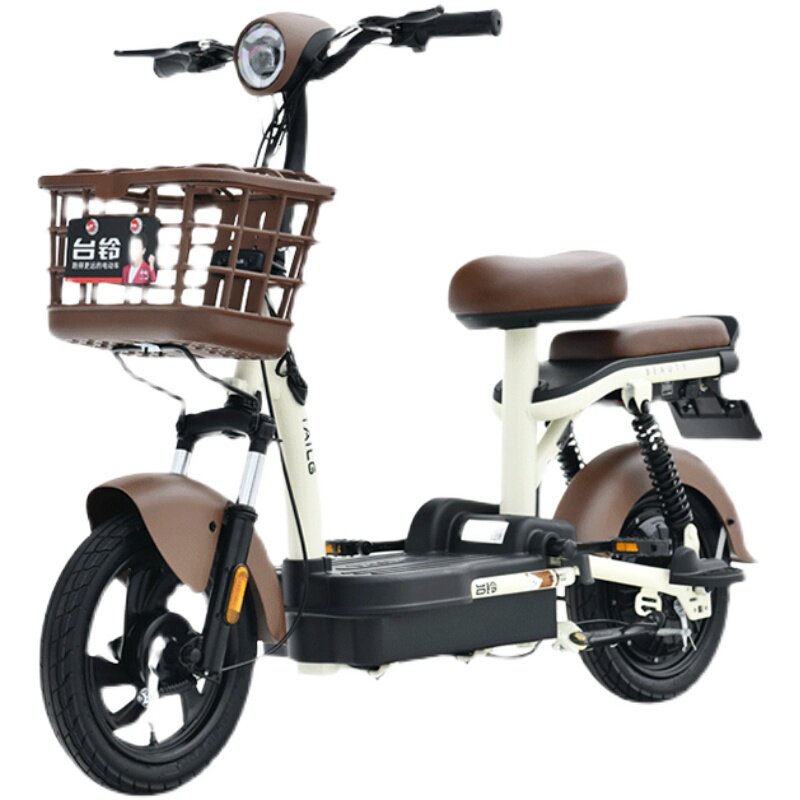台铃电动车小钢豆升级版团团2023新国标电动自行车铅酸48v直接骑