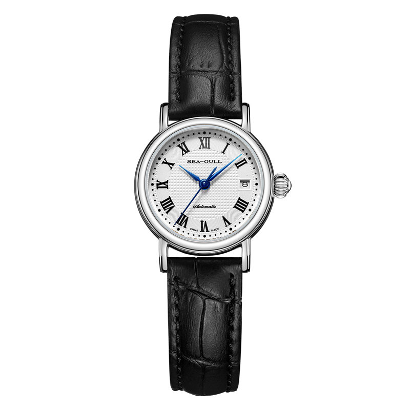 seagull海鸥表自动机械表女经典商务休闲腕表皮带款女士腕表368l
