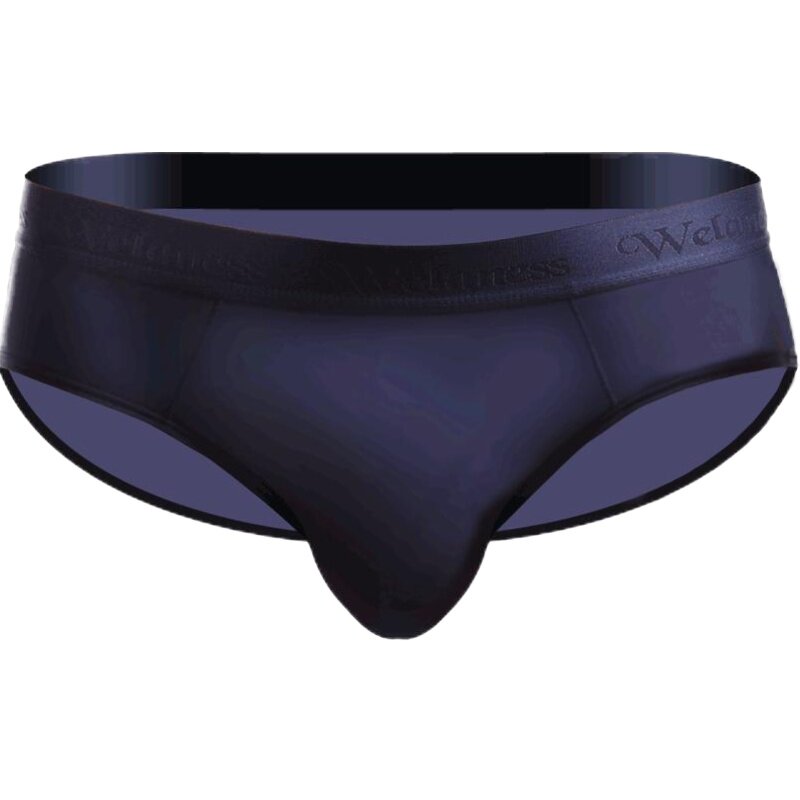 3条礼盒装冰丝男士内裤三角裤半透明u凸超薄中腰青年性感有加大码