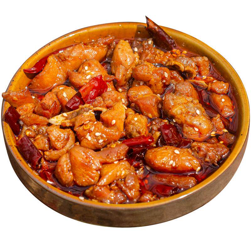 四川特产麻辣冷吃兔丁自贡开袋即食盐帮零食香辣真空熟食休闲小吃