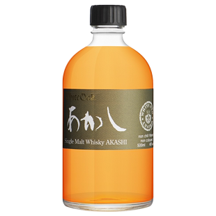 【官方正品】日本原瓶进口洋酒AKASHI明石单一麦芽威士忌500ml