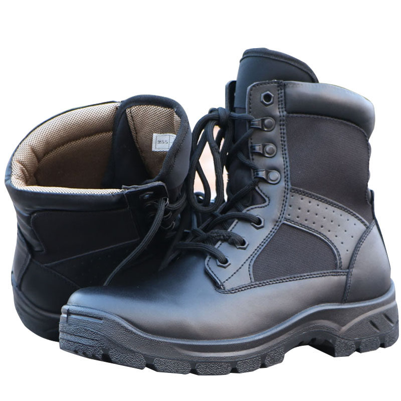 作战训靴真皮超轻靴子男3514战术靴武特战鞋冬高帮户外际华作训靴