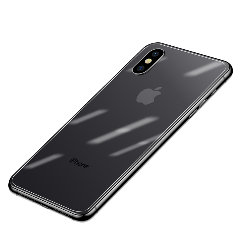 xsmax后盖玻璃背膜苹果x手机8x前后套装ipx防摔ix后背镜头非全屏贴模