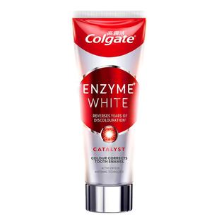 高露洁红管无水酵素牙膏美白活性亮白成人去黄清新正品圣诞礼物