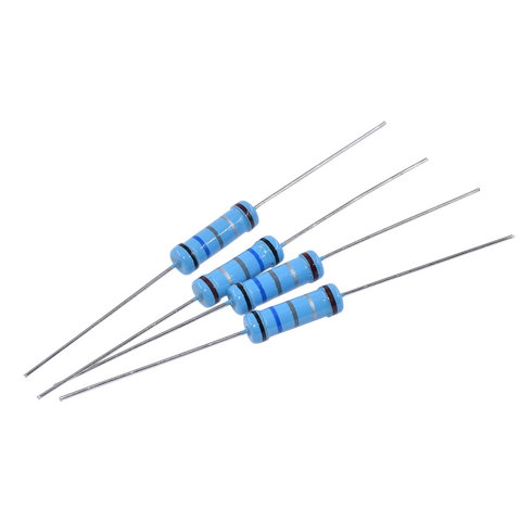 2w金属膜电阻1%五色环1k 10k 100欧姆2.2m 22k 220 4.7k 47 470欧