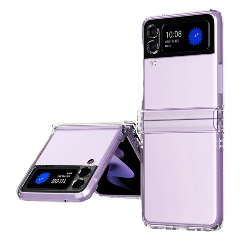 三星zflip3手机壳flip4保护套折叠屏w23超薄防摔透明galaxy z flip4