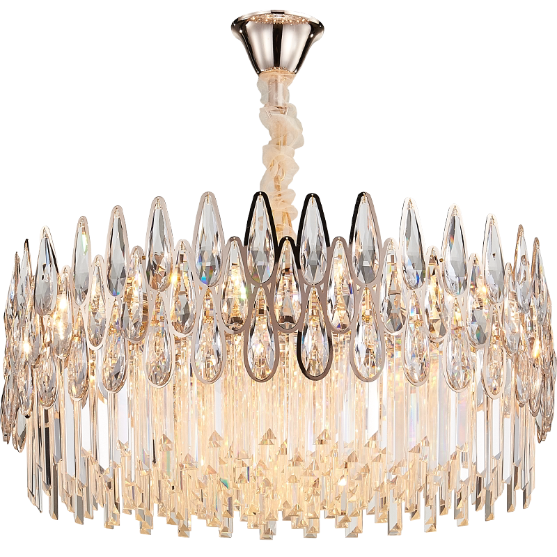 后现代轻奢吊灯港式客厅灯简约大气水晶网红灯饰北欧餐厅卧室灯具