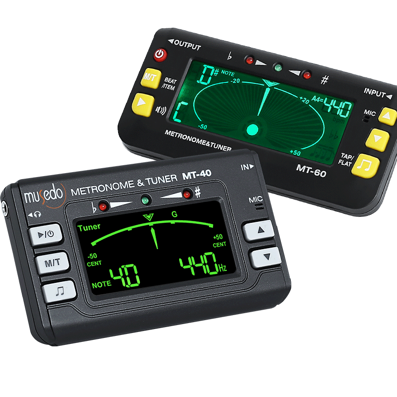 小天使mt-40吉他调音器尤克里里小提琴通用电子校音器专用节拍器 - 艺