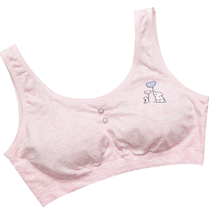 发育期少女内衣 12-14-16-18岁初高中学生无钢圈裹胸抹胸大童背心