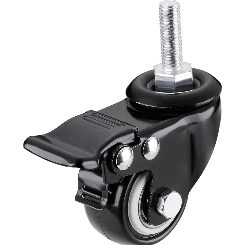 家具移动滑轮丝杆转向轮滚轮轱辘小车轮子配件万向脚轮2寸万向轮
