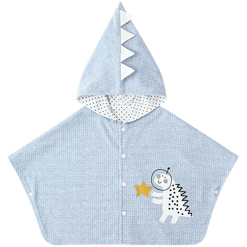 宝宝披风斗篷春秋冬外出防风女童男童秋季儿童披肩出门宝宝小外套