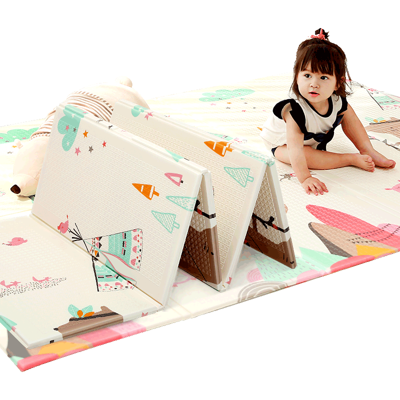 好孩子宝宝爬行垫加厚可折叠婴儿童环保泡沫地垫儿童游戏毯爬爬垫
