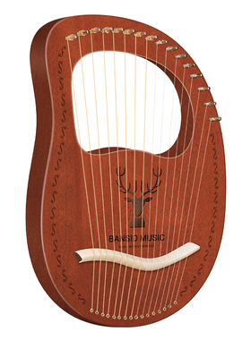 班士顿单板莱雅小竖琴十弦小众琴