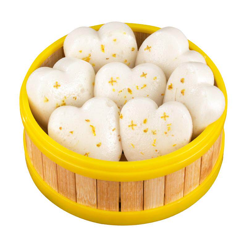 桂花糕传统糕点爱心米糕半成品早餐红糖发糕儿童软糯早点速食点心