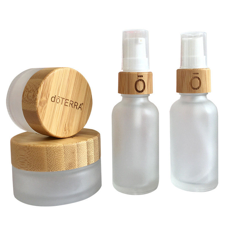 非塑胶木纹 天然竹壳面霜盒 档次高品位 doterra 多特瑞适用 - 美粹小