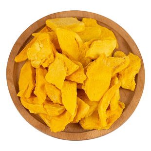 臻好恰冻干芒果块原味脆500g芒果干