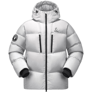 【baby同款】企鹅暖甲鹅绒服男女25冬新款高蓬加厚防风短款羽绒服