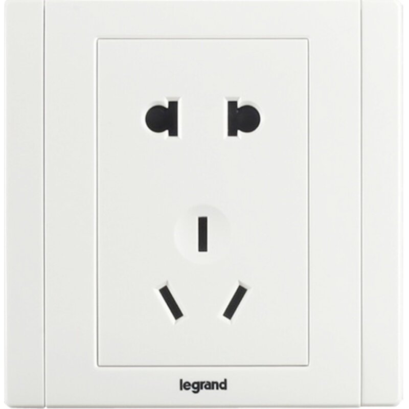 tcl罗格朗家用二开多控开关双开三控二位三联一灯中途中间面板