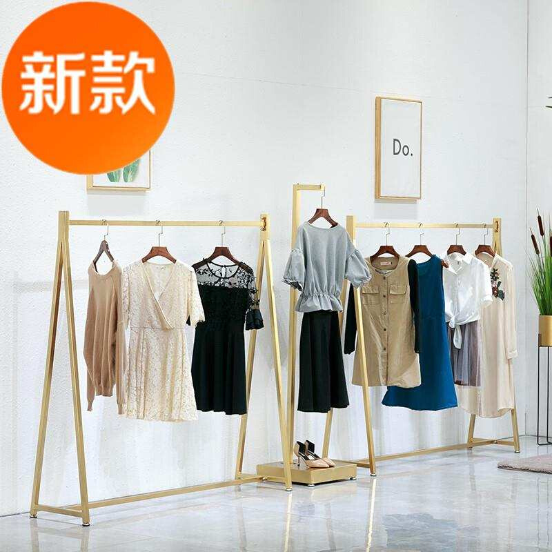 服装店展示m架落地式女装店货架陈列组合侧挂衣架童装衣服架子