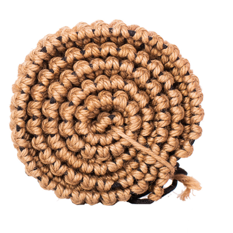 手碟藤编绳麻绳保护圈handpan演出装饰配件hang专业one moon空灵