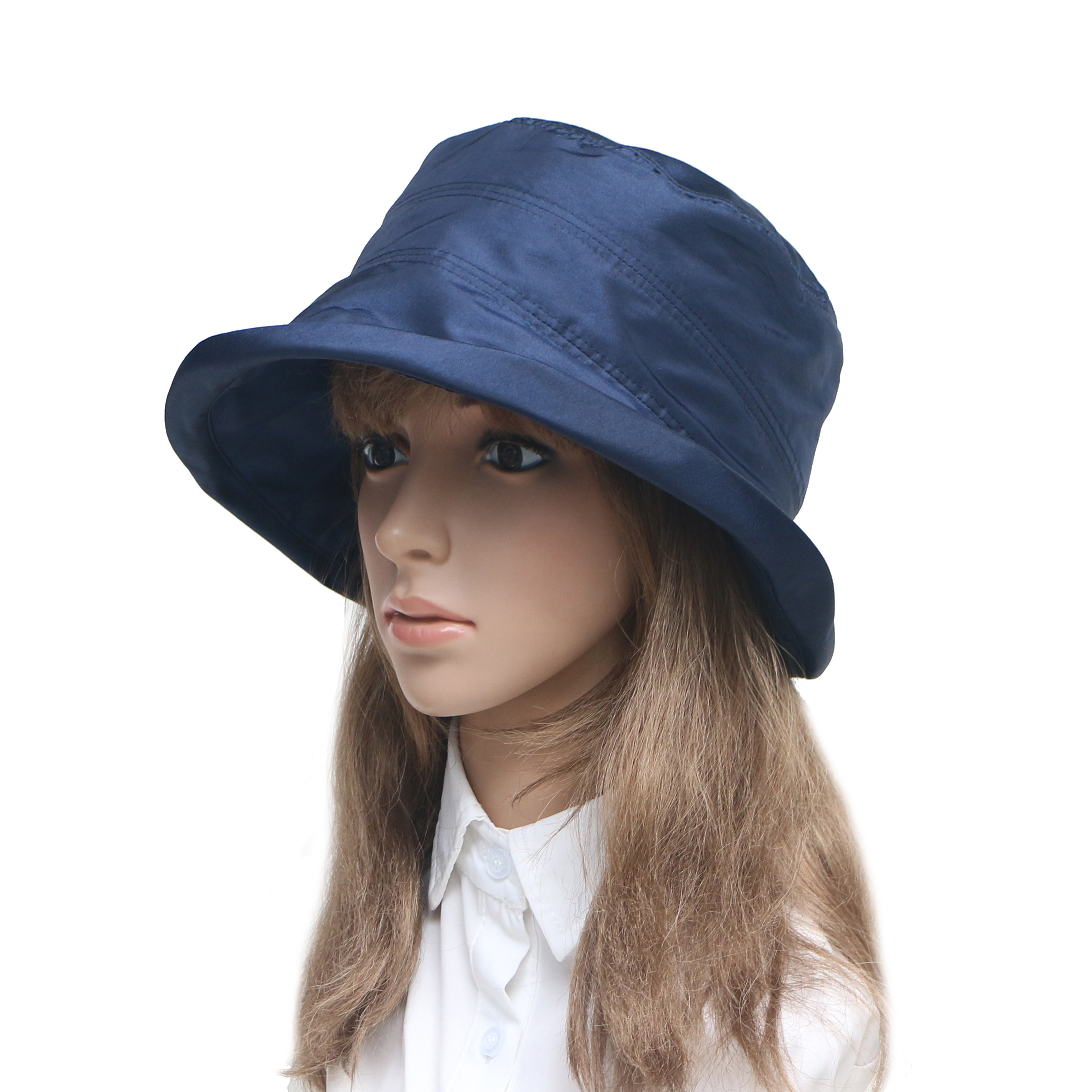 日本渔夫帽女夏日系文艺百搭遮阳帽防晒帽子小头围速干盆帽春夏女