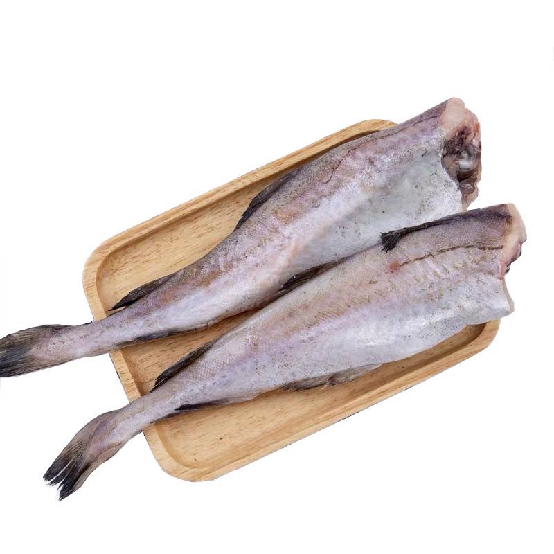 延边新鲜无头去内脏明太鱼狭鳕鱼大棒鱼雪鱼肠食材深海鱼8斤包邮
