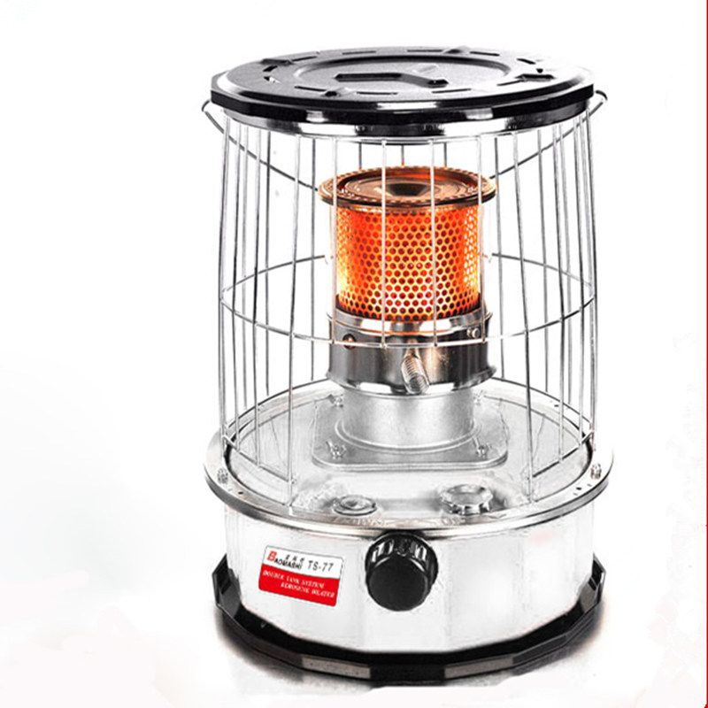 韩国煤油炉煤油取暖器ts-77家用取暖器户外野营煮饭炊具烧烤冰钓