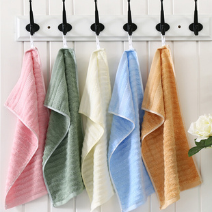 竹纤维毛巾 洗脸家用儿童专用巾非全棉比纯棉小号男士小25x50面巾
