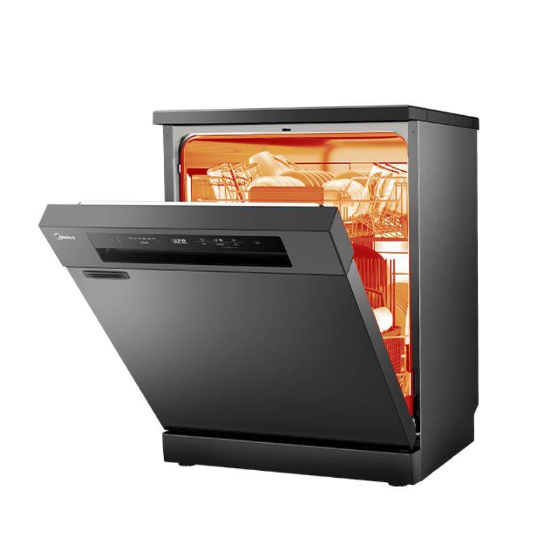 美的rx30洗碗机全自动家用13 1套独嵌两用消毒热风烘干智能一体机