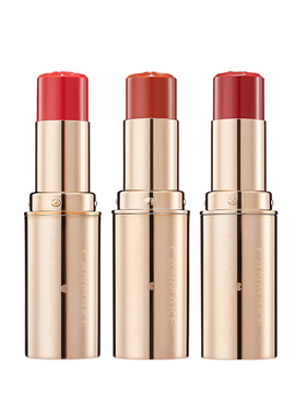 日本砍妹canmake口红t04白色唇膏