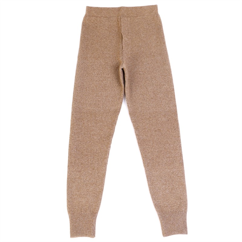 东北寒冬男女大码毛裤五层加厚加绒保暖裤中老年人高腰纯驼绒棉裤