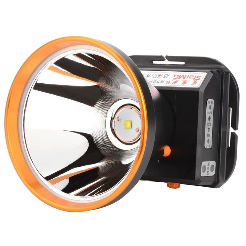 8挥手感应开关 带充电宝功能可给手机充电头灯强光充电超亮家用头戴式