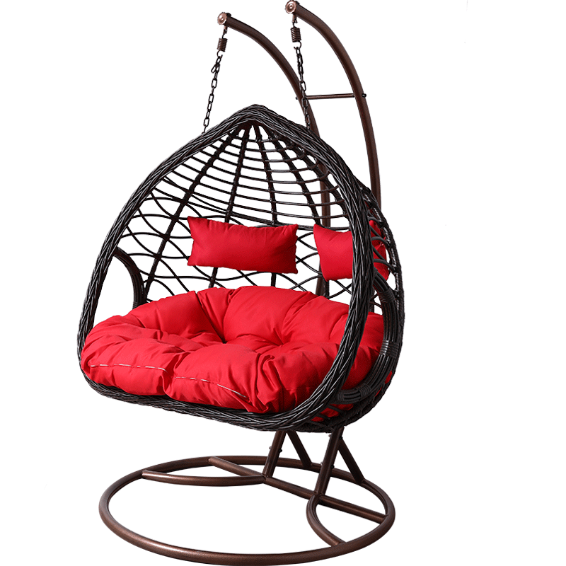 阳台休闲双人吊篮家用藤椅秋千室内摇篮鸟巢网红吊椅摇椅吊床椅子