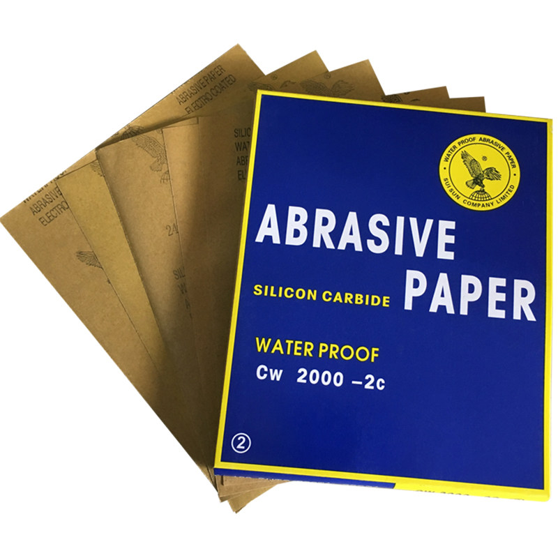 鹰牌砂纸金相砂纸汽车文玩家居漆面打磨划痕修复学校实验2000粒