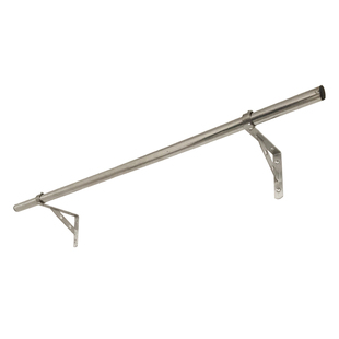 304阳台不锈钢晾衣杆晾衣架三角架侧装固定式外伸侧墙凉衣支架