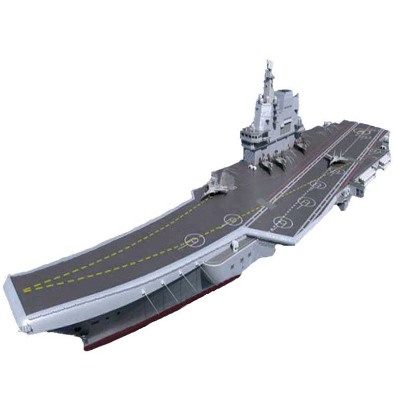 小号手军事拼装模型 中国航空母舰 辽宁号航母 拼装模型 - 豆丁模型店