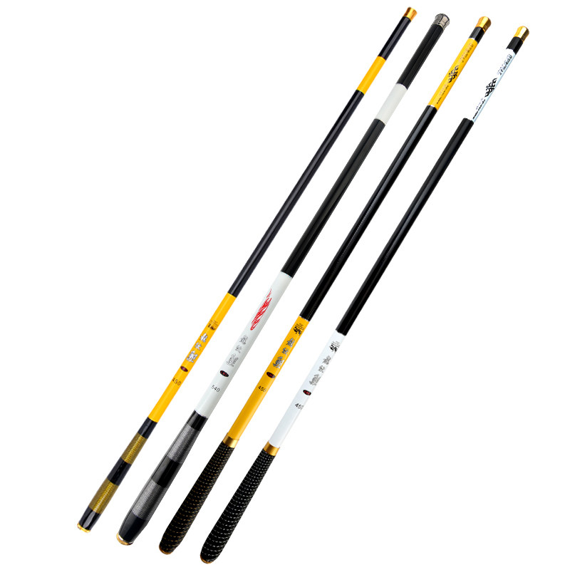 空明龙纹鲤鱼竿短节手竿碳素溪流竿4.5 6.3 7.2米超轻超硬钓鱼竿