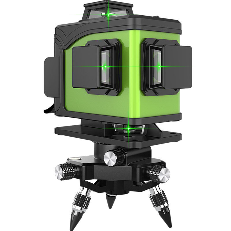 12线恒昌红外线水平仪绿光高精度细线强光贴墙激光16线贴墙贴地仪