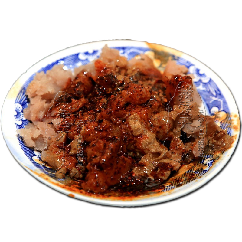 天水呱呱面皮包邮甘肃天水小吃荞麦呱呱真空包装速食方便 3碗包邮