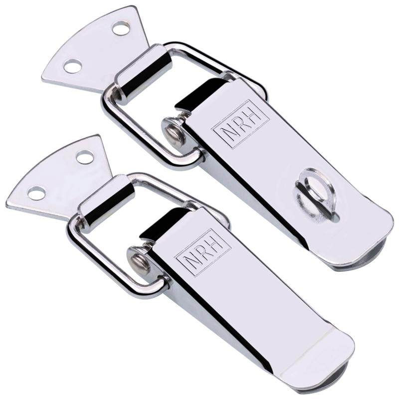 304不锈钢箱扣工具箱锁扣卡扣固定弹簧搭扣拉扣快速锁紧扣鸭嘴扣