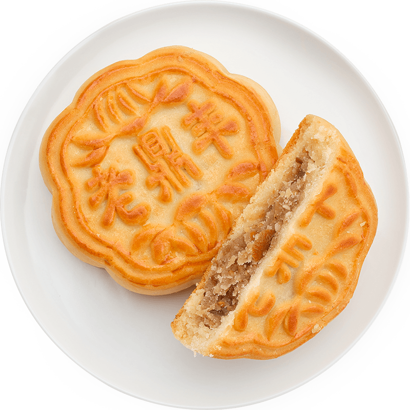 老鼎丰月饼月饼川酥老式提浆散装东北特产大月饼哈式手工500g