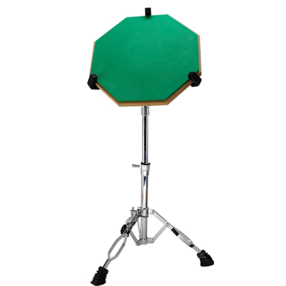 哑鼓套装12寸哑鼓垫初学入门架子鼓亚鼓垫节拍器套装练鼓垫练习垫